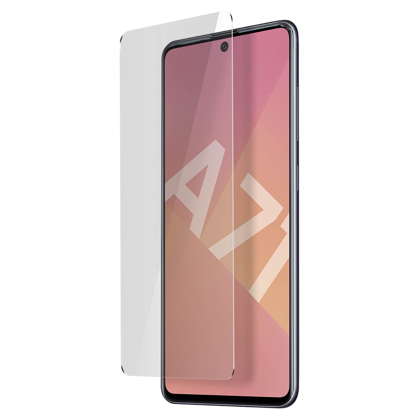 Verre trempé Galaxy A71 premium : film de protection haute clarté dureté 9H