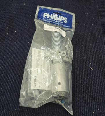 (QTY 5) Phillips Industries 15-338 Plug Vertical Dual Pole, With Cable Guard 4GA