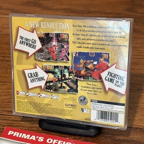 Sega Dreamcast Power Stone Disc Case and Prima Strategy Guide 