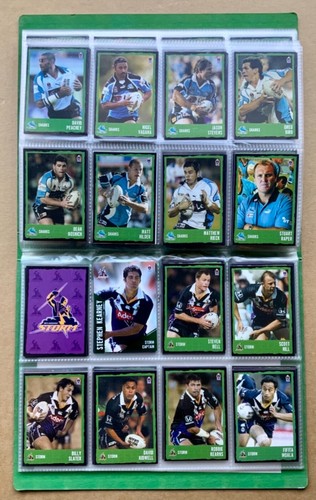 2004 NRL OFFICIAL DAILY TELEGRAPH RUGBY LEAGUE CARD SERIES SET (255) + FOLDER - Picture 7 of 9