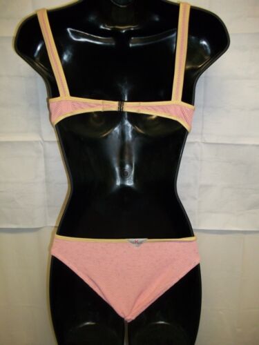 Kti per te AE Bikini pezzo unico piccolo rosa maglia monokini Cristina Tardito nuovo htf - Foto 6 di 10