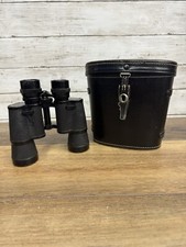 Vtg. AMC Binoculars Model with Leather Case 7 x 35mm Light Weight