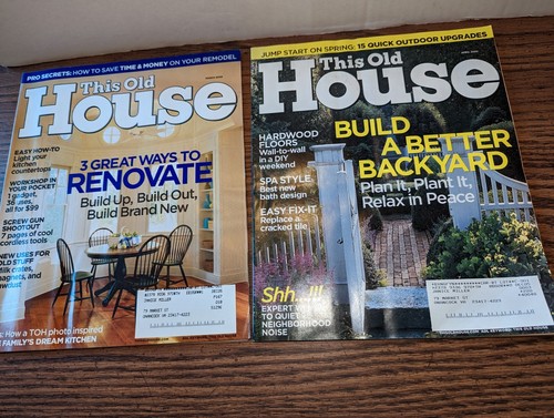 This Old House Magazines 8 Issues 2005 - Picture 2 of 5