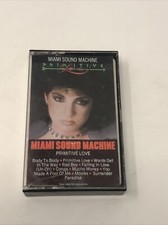 Primitive Love by Miami Sound Machine Cassette, 1985, Epic 