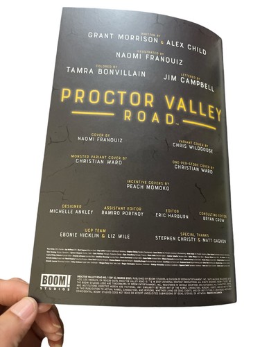 Proctor Valley Road #1 Variant Edition BOOM! Studios Wildgoose 2021 - Picture 3 of 3