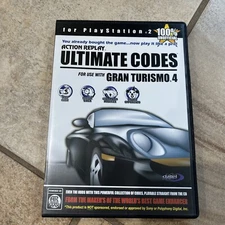 PS2 Ultimate Codes Gran Turismo 4 - Playstation 2 Video Game Unlocking Codes A1
