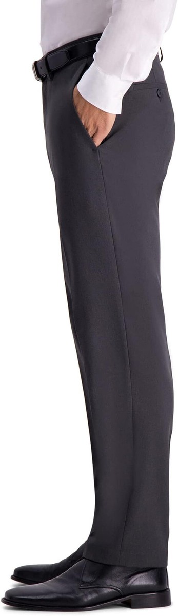 Kenneth Cole Reaction Men's Stretch Modern-Fit Flat-Front Pant | eBay