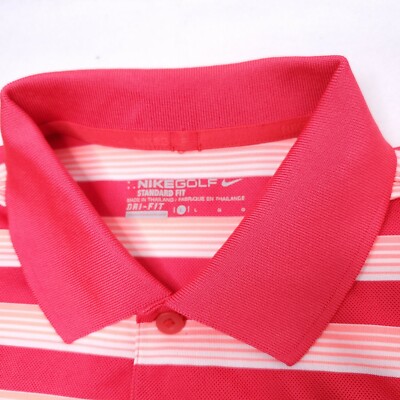 nike salmon golf shirt