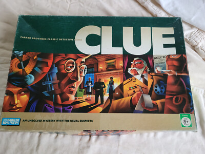 Vintage 2005 Clue Who Done It Classic Board Game PB Complete Good Condition 