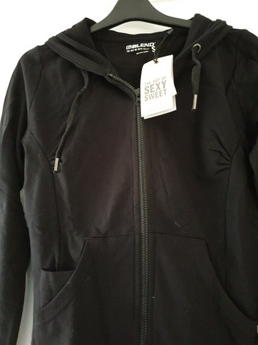 Sudadera con capucha Blend She negra ajustada S - Imagen 6 de 8