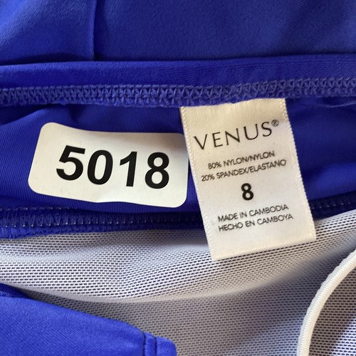 VENUS One Piece Swim Dress Womens 8 Padded Strappy stretch Swimsuit Beach Summer - Picture 12 of 13