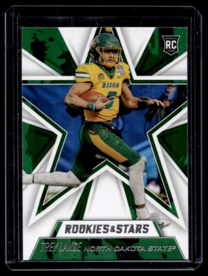 2021 Panini Chronicles Rookies And Stars Draft Picks Trey Lance RC #303 Bison