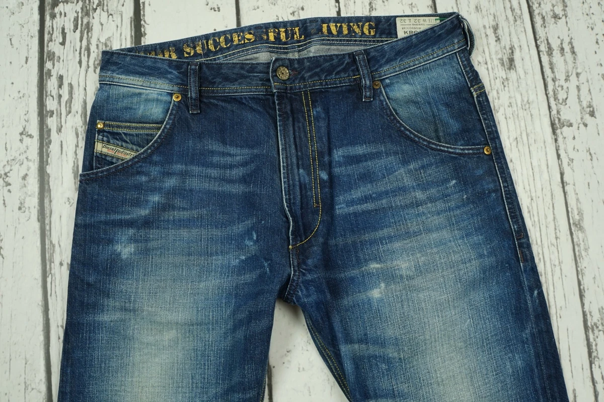 DIESEL KROOLEY 880W 0880W JEANS DENIM W32 L32 32x32 32/32 32x32,48 100% AUTHENTI