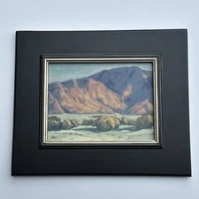 California Rey Oil Painting Listed Famous Landscape American Impressionism 14”