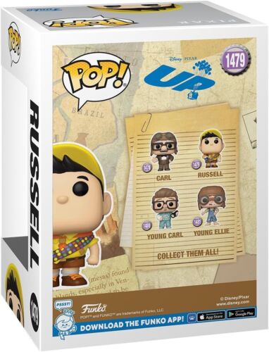 Russell (con chocolate) | Up! | Funko Pop Disney | #1479 - Imagen 2 de 3