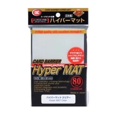 KMC 80 card sleeves deck protectors Hyper Matte Clear (New Package) MTG TCG