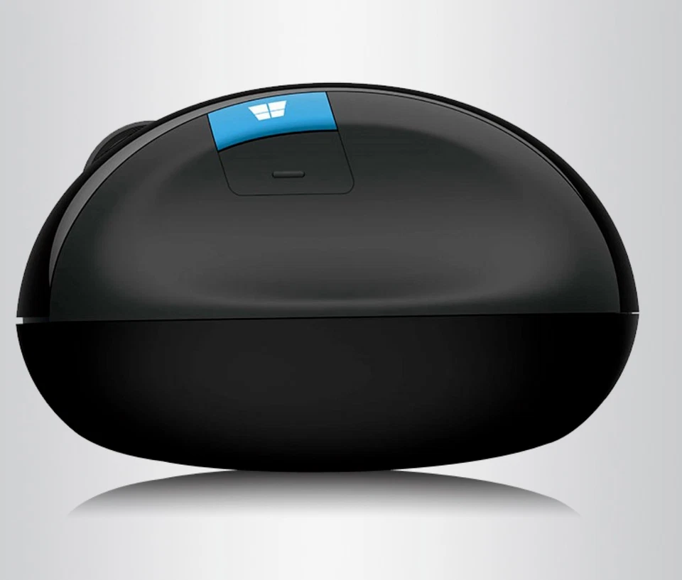 Microsoft Wireless Mouse Sculpt Ergonomic Blue Shadow Comfort Brand New - Image 4 of 4
