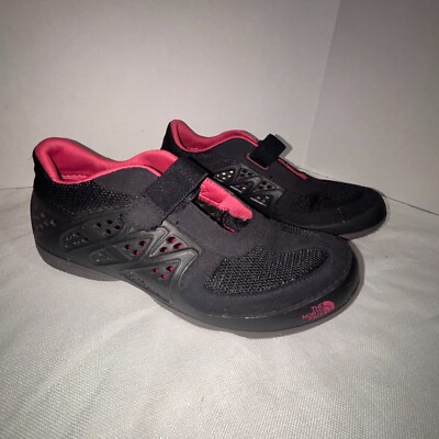 The North Face Hydroshock black mary jane water shoes women's 7