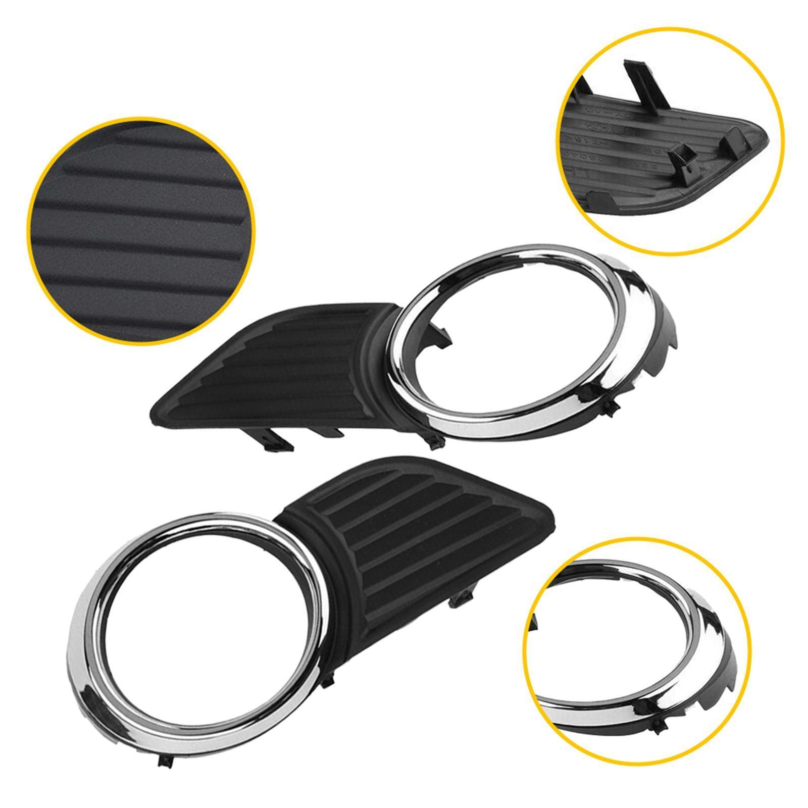 2Pcs Front Fog Light Frame Cover Trim Fog Light Bezel Light Base 5212708030 for