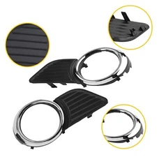 2Pcs Front Fog Light Frame Cover Trim Fog Light Bezel Light Base 5212708030 for