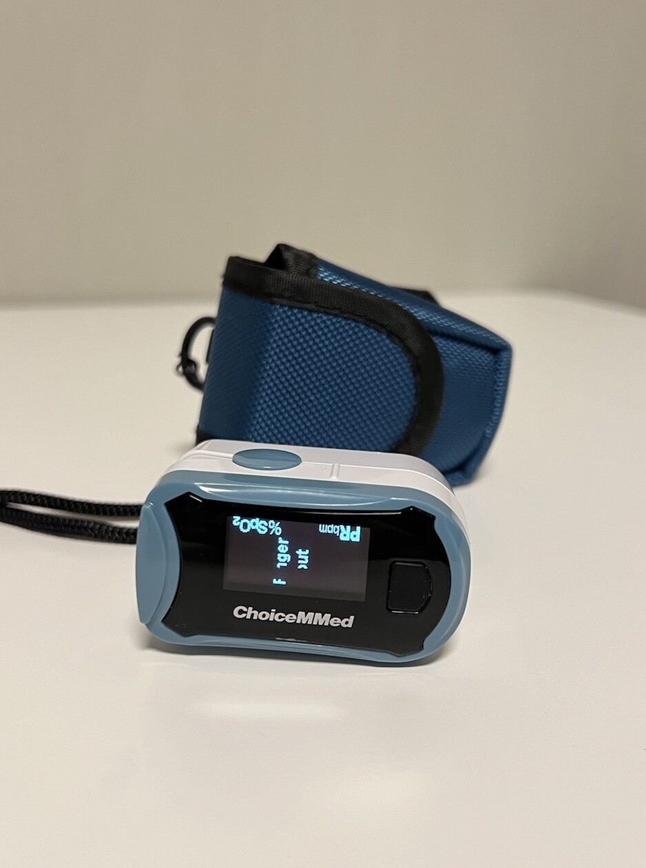 ChoiceMMed Finger Pulse Oximeter Oxywatch C29 Blue eBay