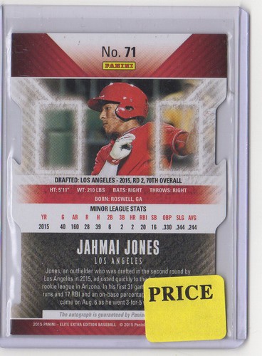 YOU PICK - Los Angeles Angels CERTIFIED AUTO SERIAL INSERT RC STAR HOF 712 - Picture 13 of 43