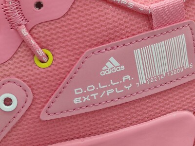 Adidas Dame 7 EXTPLY DOLLA H68605 Pink White Sz 13.5 Basketball