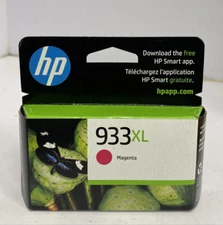 HP 933XL Magenta Ink Cartridge Expires March 2025