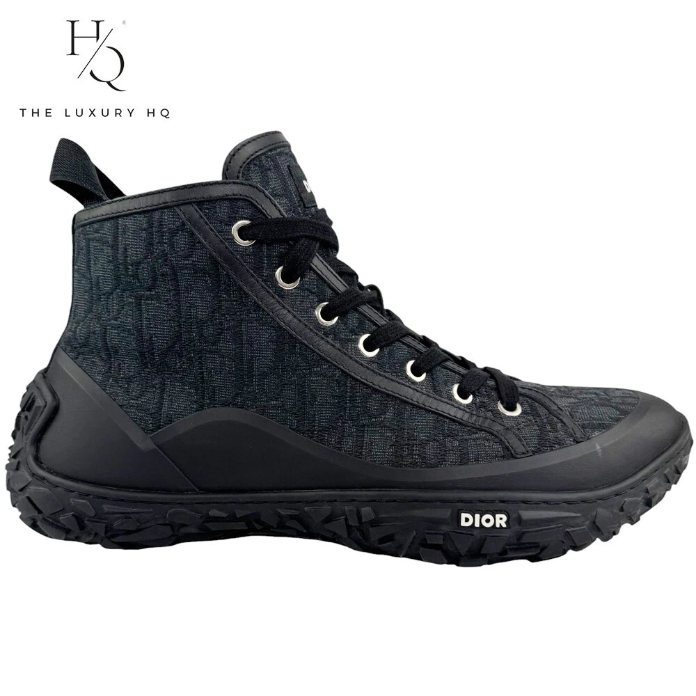 Bottes CHRISTIAN DIOR noires B28 authentiques d'occasion pointure 9 UK [LHQ511]