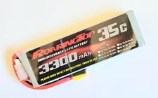RoaringTop LiPo Battery Pack 35C 3300mAh 4S 14.8V with XT60 Plug