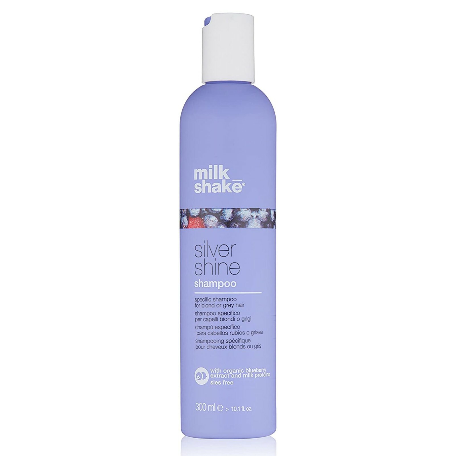 Milk Shake Silver Shine Shampoo for Blonde or Grey Hair 250ml