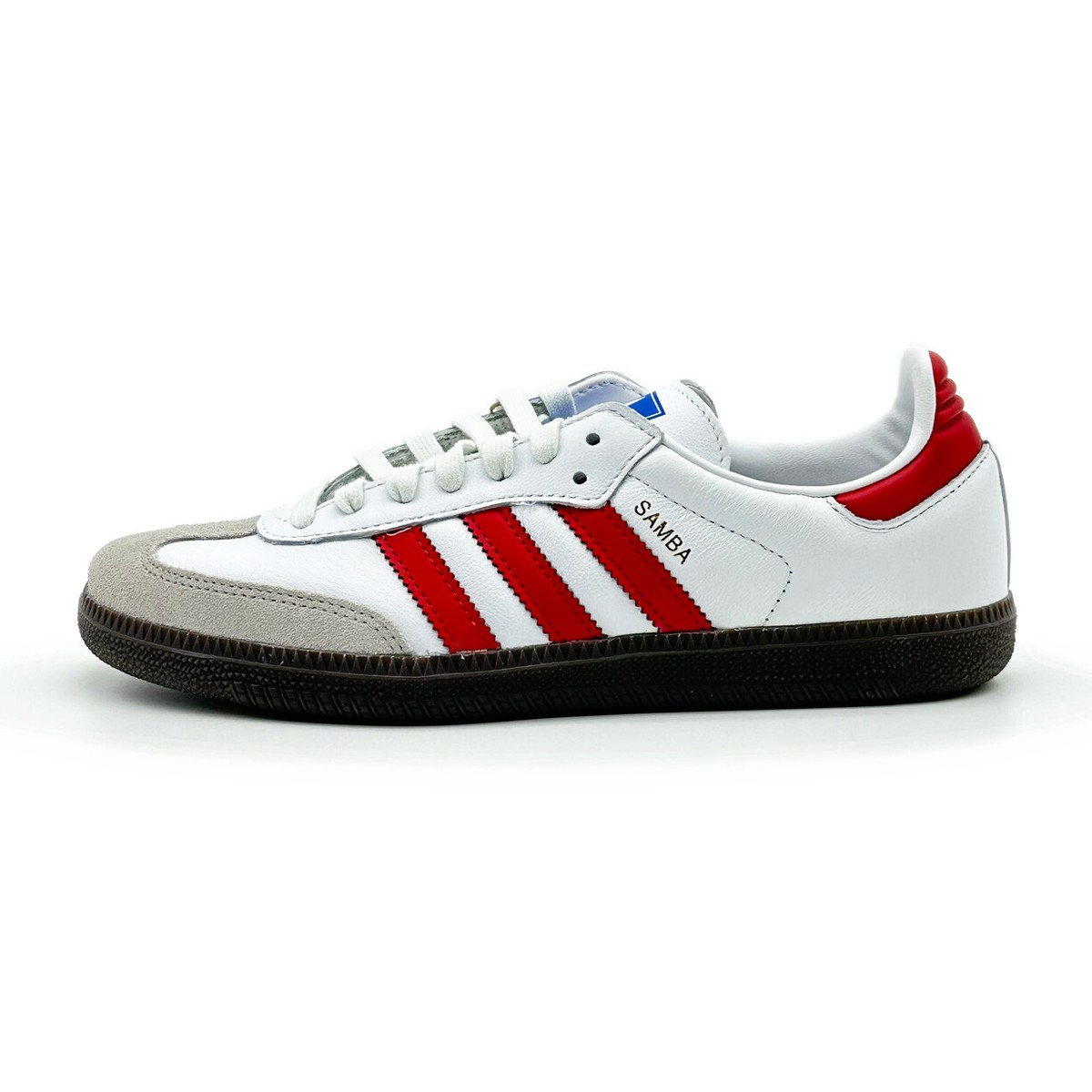 スニーカー adidas Samba OG White Red IG1025 IG1025 adidas Originals Samba OG White Better Scarlet (Men's