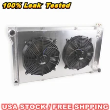 3Row Radiator+Shroud+Fan For 1967 1968 1969 1970 1971 1972 Chevy C10 C/K Jimmy