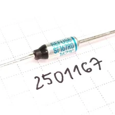 Thermal Fuse 167C 15A 250V NEC SCHOTT SEFUSE SF/R TCO Axial x2pcs