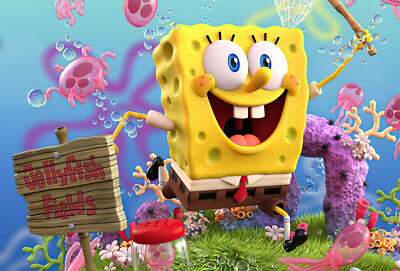 A4 SpongeBob Schwammkopf Poster (brandneu)