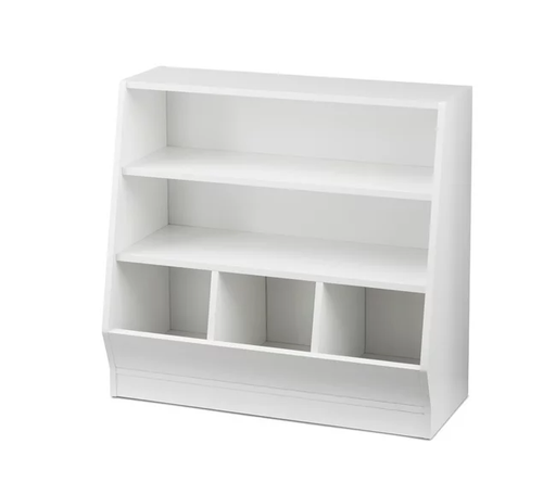 Kids Bin Storage Toy Organizer and Shelf Book Case for Playr