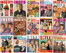 240+ Smash Hits Magazine's 1978-1989 (DVD) *BONUS* Record Mirror Number One No.1