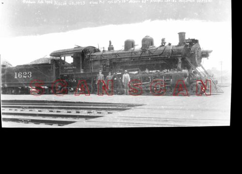 2BB046 2NDGEN NEG/RP 1930s? CENTRAL OF GEORGIA RAILWAY 462 LOCO #1623 - Picture 2 of 2