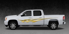 2 Car Truck Trailer Side Decals Graphics Stripes Vinyl A13lg