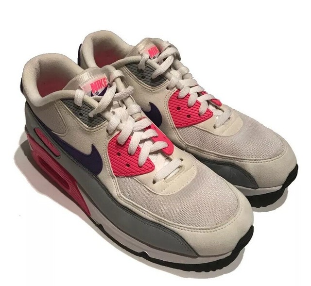 nike air max 90 purple and pink