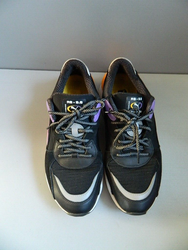 Puma RS-9.8 Gravity black purple orange trainers uk 8 eur 42 - Picture 2 of 12