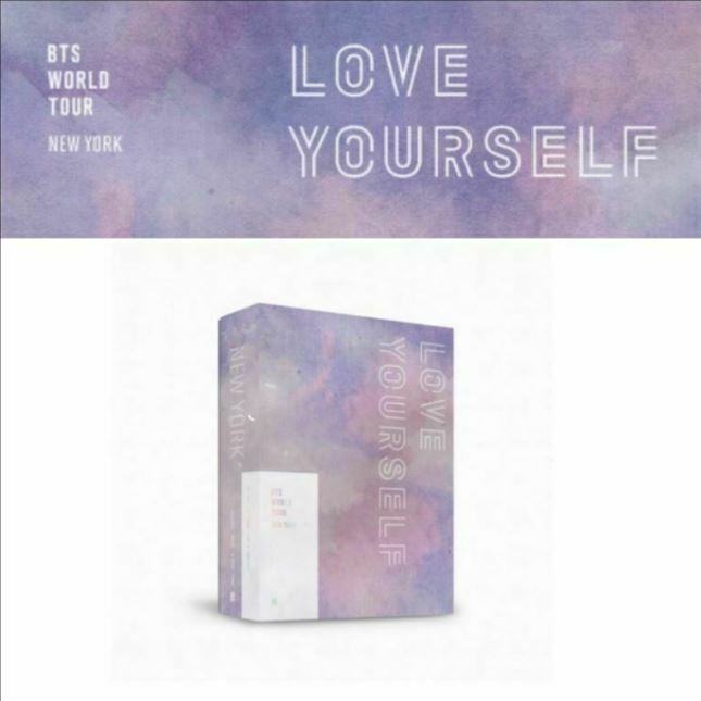 BTS WORLD TOUR LOVE YOURSELF NEWYORK DVD 2 DISC+PhotoBook+No Photo