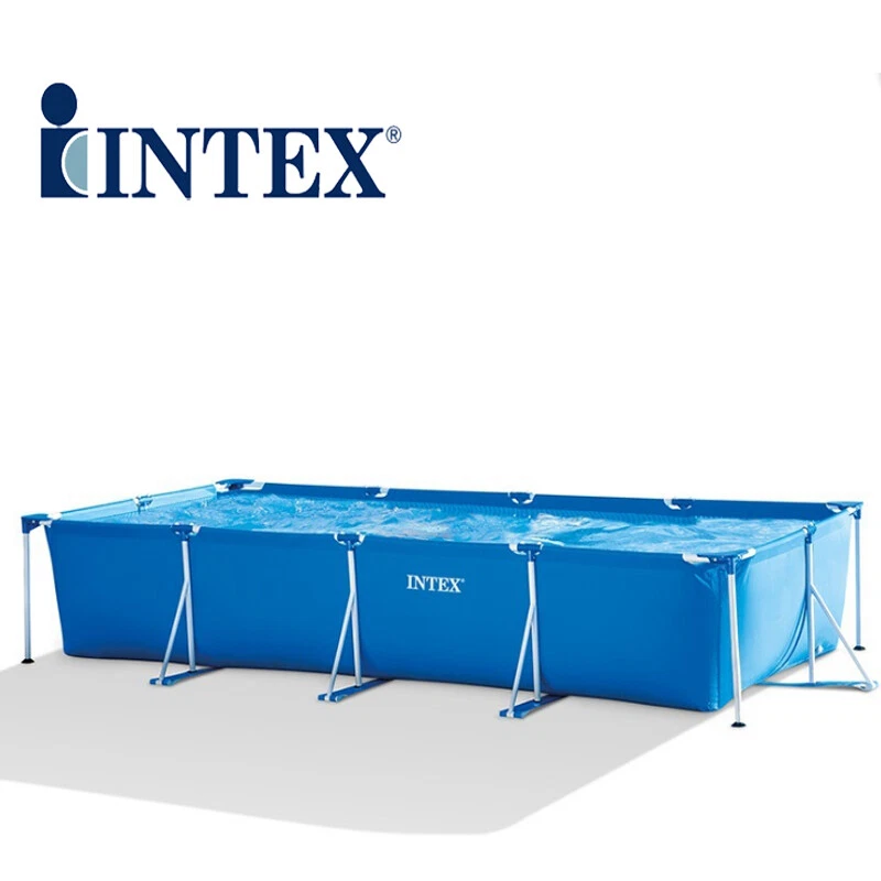 Intex Swimming Pool Frame Set 450x220x84cm mit Pumpe Schwimmbecken Schwimmbad - Bild 3 von 4