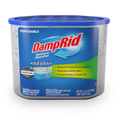 DampRid 18-oz Unscented Bucket Moisture Absorber Air Cleaner Freshener 60 Days