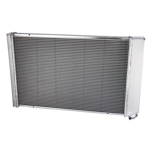 For 1973-1987 Chevy C K C10 C20 C30 K10 Pickup V6 V8 Gas Aluminum 3 Row Radiator - Picture 2 of 7
