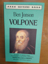 BEN JONSON- VOLPONE- BUR 1996