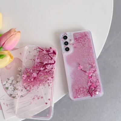 Bling Liquid Glitter Phone Case TPU Cover For Samsung Galaxy A36