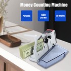 Mini Banknote Counter Bill Cash Money Counter Machine Portable Handy 600pcs