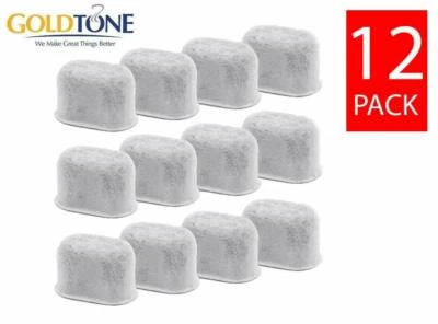 (12) Charcoal Water Filters for ALL Breville Coffee Makers, BWF100 Replacement