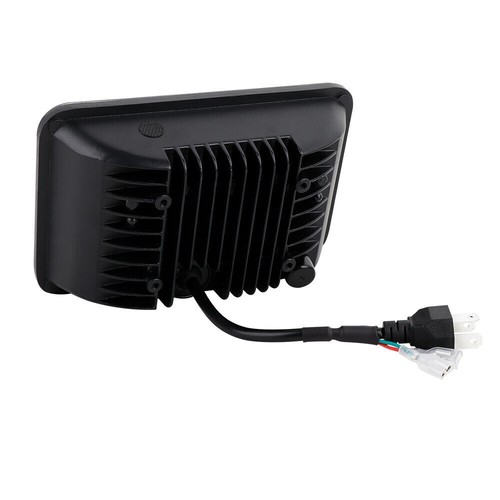 2x 4x6" DRL Hi-Lo Projector LED Headlights 120W Fit Chevy Mercury Plym Pontiac - Picture 7 of 13
